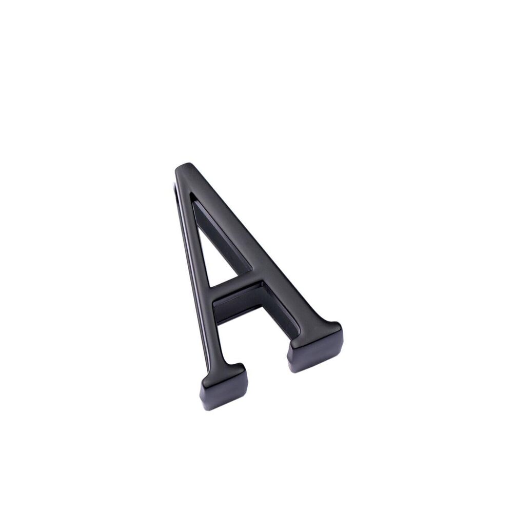 3969 Black1.5 38mm-40mm Belt Loop Keeper 's Metal Letter A Business Belt
